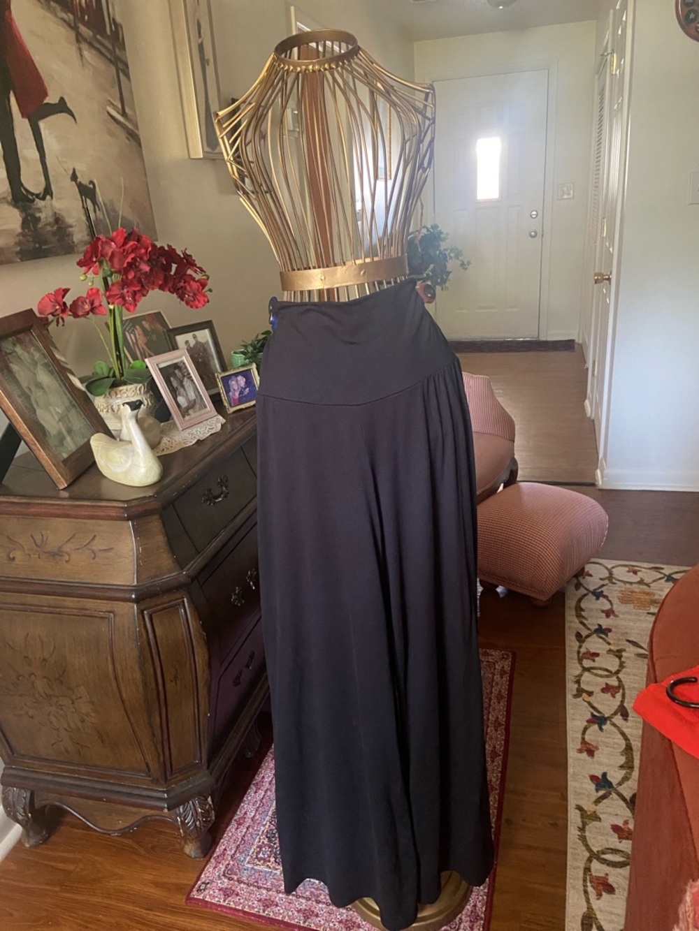 Acting Pro Black Wide-Leg Palazzo Pants